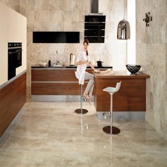 Best Inspirations : Its Tile Flooring Design Modern Kitchen - Karbonix