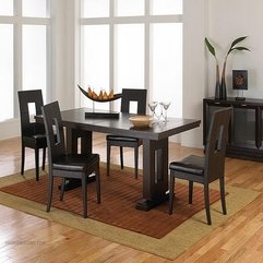 Japanese Dining Furniture Full Black - Karbonix