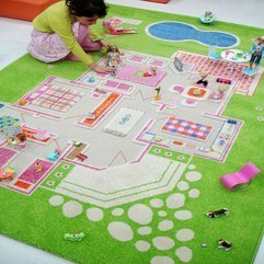 Kids Bedroom Cool Modern Kids Playroom With Barbie House Plan On - Karbonix