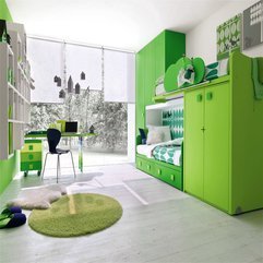 Best Inspirations : Kids Bedroom Design Idea In Green - Karbonix
