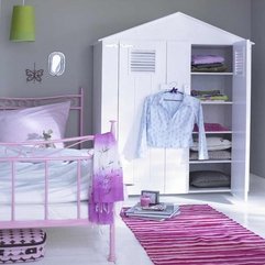 Best Inspirations : Kids Bedroom Inspiring Pink Girls Bedroom With Cool Designed White - Karbonix