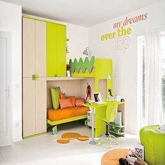 Kids Bedroom With Bunk Bed Furniture Create Fresh Atmosphere - Karbonix