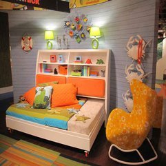 Kids Orange Bedroom - Karbonix