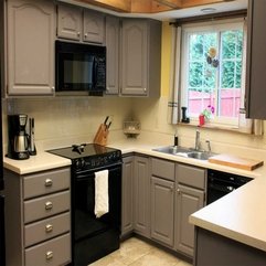 Best Inspirations : Kitchen Cabinet Grey Painting - Karbonix