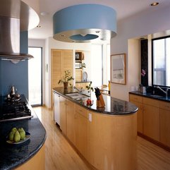 Kitchen Cabinet With Wooden Design In Modern Style - Karbonix