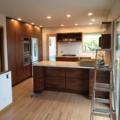 Kitchen Cabinets Fabulously Walnut - Karbonix