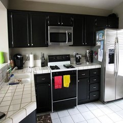 Kitchen Cabinets Intriguing Black - Karbonix