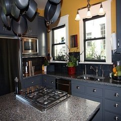 Kitchen Cabinets With Stainless Steel Appliances Best Color - Karbonix