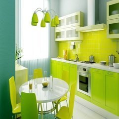 Kitchen Contemporary Green - Karbonix