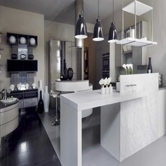 Kitchen Design Futuristic Lacquer - Karbonix