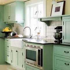 Kitchen Design Ideas Of A Small Kitchen Green Galley - Karbonix