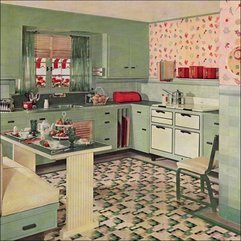 Best Inspirations : Kitchen Design Ideas Retro Gorgeous - Karbonix