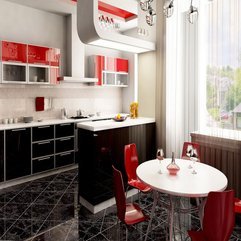 Kitchen Ideas Red Elegant - Karbonix