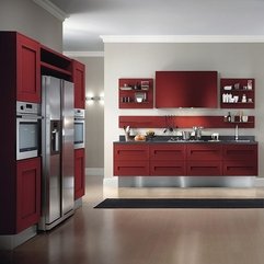 Kitchen Ideas Stupendous Red - Karbonix