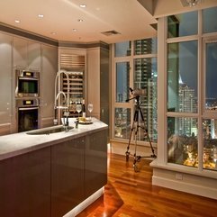 Kitchen In Apartment Decoration - Karbonix