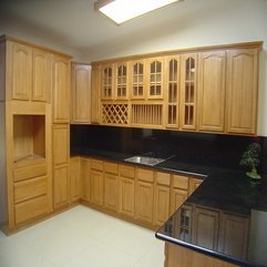 Kitchen Style Design With Natural Wood In Modern Style - Karbonix