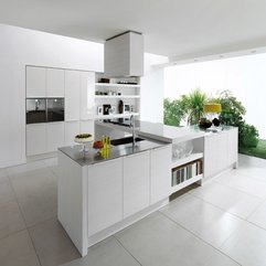 Kitchen White Futuristic - Karbonix