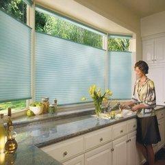 Best Inspirations : Kitchen Window Treatments Duette Literise - Karbonix