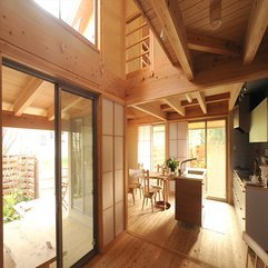 Best Inspirations : Kitchen With Dining Area Japanese Wooden - Karbonix