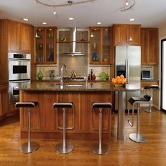 Kitchen With Modern Chairs Designing My - Karbonix