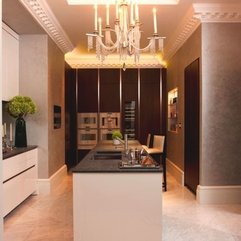 Kitchen With Pendant Lamp Looks Elegant - Karbonix