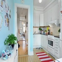 Kitchen With Scandinavian Style Decorating - Karbonix