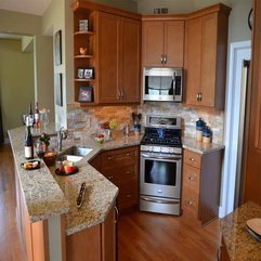 Kitchen With Stone Wall Designing My - Karbonix