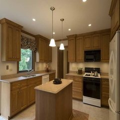 Kitchen With Wood Cabinets Designing My - Karbonix