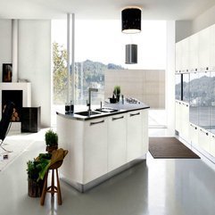 Best Inspirations : Kitchen Zinc With Rounded Contemporary Chandelier Create Glamor Style - Karbonix