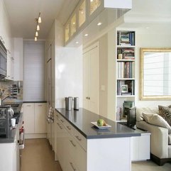 Kitchens With Bookcase Designing Small - Karbonix