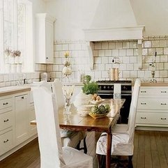 Best Inspirations : Kitchens With Traditional Style All White - Karbonix
