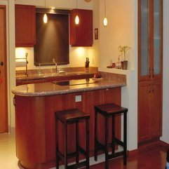 Kitchens With Wood Seat Designing Small - Karbonix