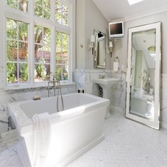 Large Mirror Modern Bathroom - Karbonix