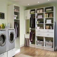 Best Inspirations : Laundry Room Design Looks Elegant - Karbonix