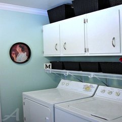 Laundry Room With Cool Color Awesome Furniture Set Organizing The - Karbonix