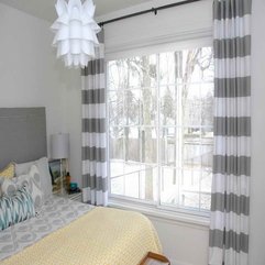 Layered Curtain Ideas With Stripped Design Different Choices - Karbonix