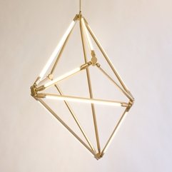 Led Pendant Lamp By Bec Brittain Geometric Style - Karbonix