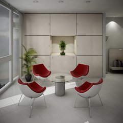 Best Inspirations : Living Red Seating Accents Monder White - Karbonix