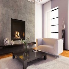 Best Inspirations : Living Room 15 Amazing Contemporary Fireplace Ideas For Warm - Karbonix