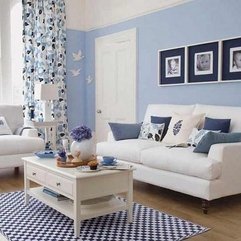 Living Room Colors Ideas Blue Bright - Karbonix