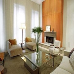 Living Room Contemporary Apartment - Karbonix