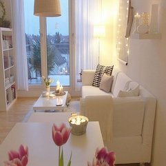 Living Room Design Light White - Karbonix