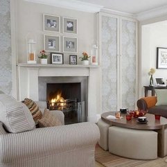 Living Room Designs Beautiful Fireplace - Karbonix
