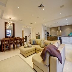 Best Inspirations : Living Room Dining Room Interior Design Modern White - Karbonix