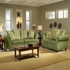 Living Room Ideas Green Couch - Karbonix