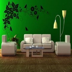 Living Room Ideas Green Wall - Karbonix