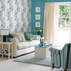 Living Room Interior Ideas Simple Blue - Karbonix