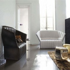 Living Room Interior With Contemporary Sofa Designs Small Apartment - Karbonix