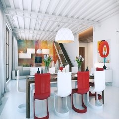 Living Room The Loft Spirited Colorful - Karbonix