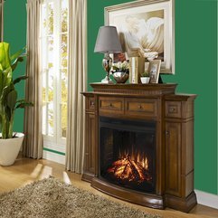 Living Room Trendy Wooden Fireplace Accessories Blend With - Karbonix